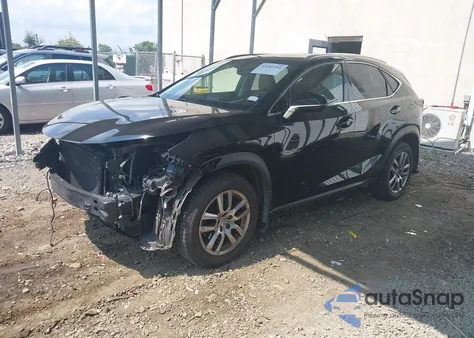 2016 Lexus Nx 200T из США, поврежденный, VIN JTJBARBZ6G2051486